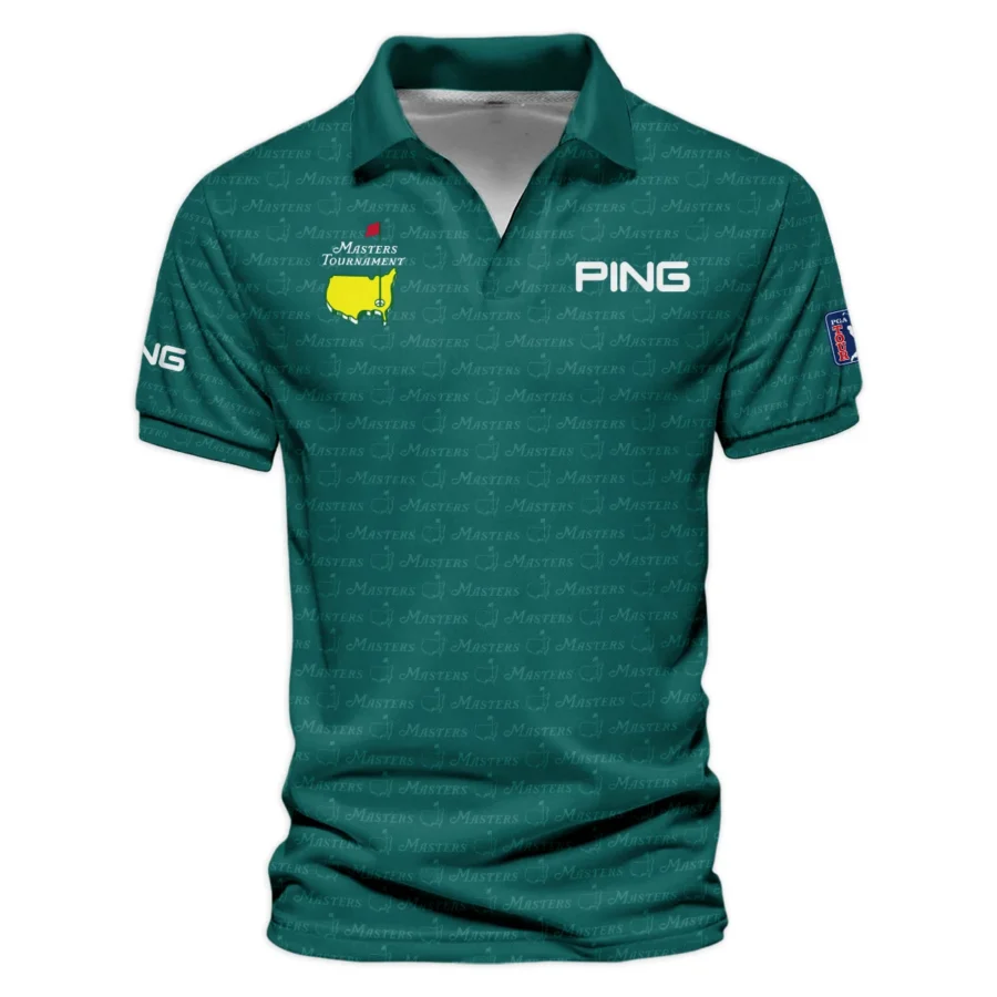 Special Release Ping Masters Tournament Golf Vneck Polo Shirt All Over Prints HOMT080125A04PIVPL