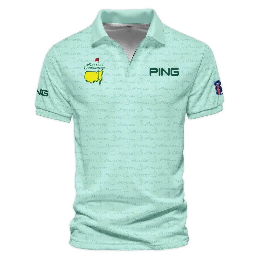 Special Release Ping Masters Tournament Golf Vneck Polo Shirt All Over Prints HOMT080125A05PIVPL