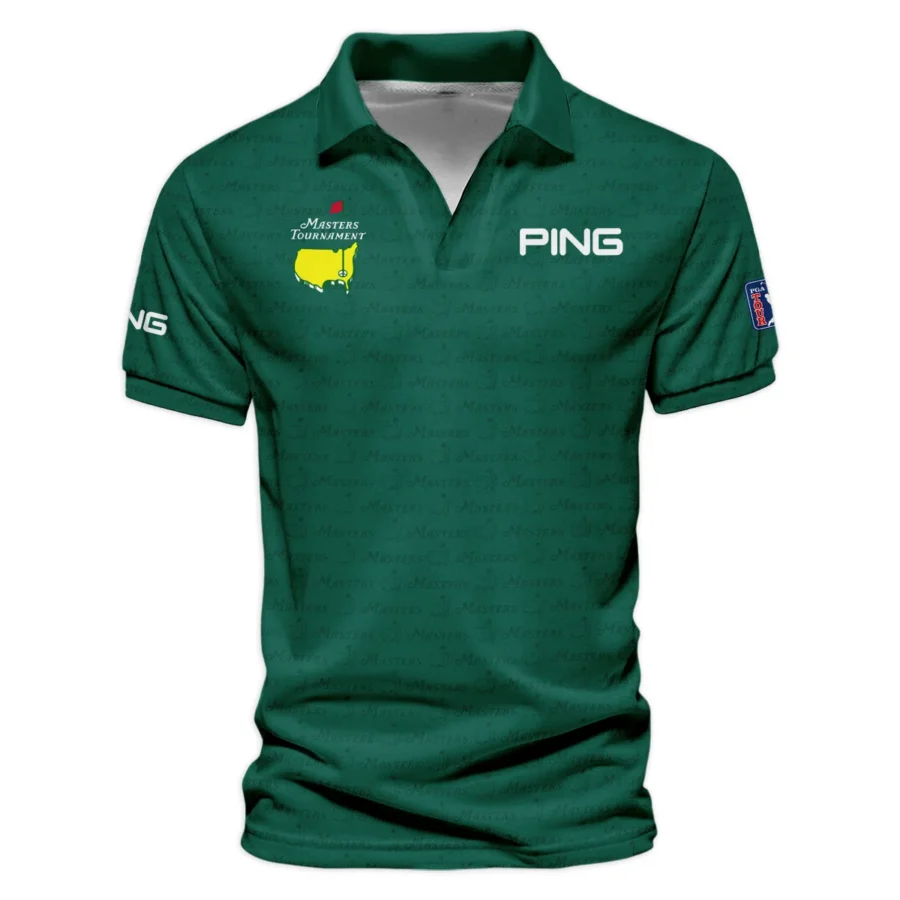 Special Release Ping Masters Tournament Golf Vneck Polo Shirt All Over Prints HOMT080125A07PIVPL