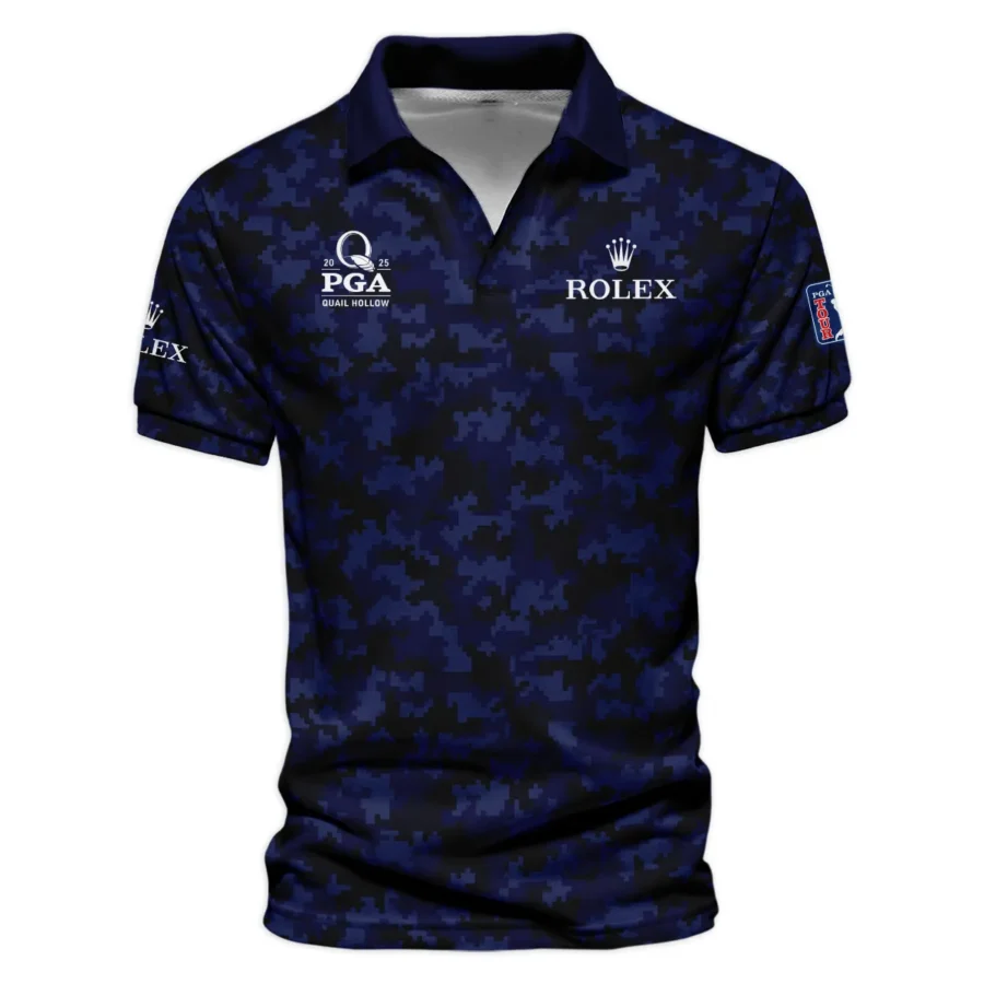 Special Release Rolex 2025 PGA Championship Golf Vneck Polo Shirt All Over Prints HOPGC201124A07ROXVPL