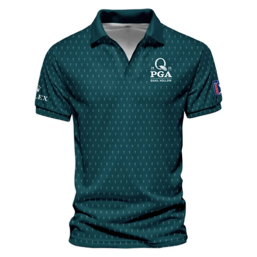 Special Release Rolex 2025 PGA Championship Golf Vneck Polo Shirt All Over Prints HOPGC211124A05ROXVPL
