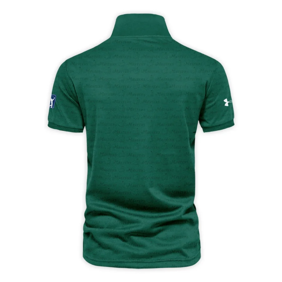 Special Release Under Armour Masters Tournament Golf Vneck Polo Shirt All Over Prints HOMT080125A07UAVPL