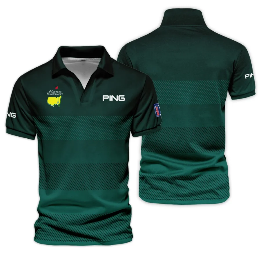 Special Release Ping Masters Tournament Golf Vneck Polo Shirt All Over Prints HOMT110324A02PIVPL
