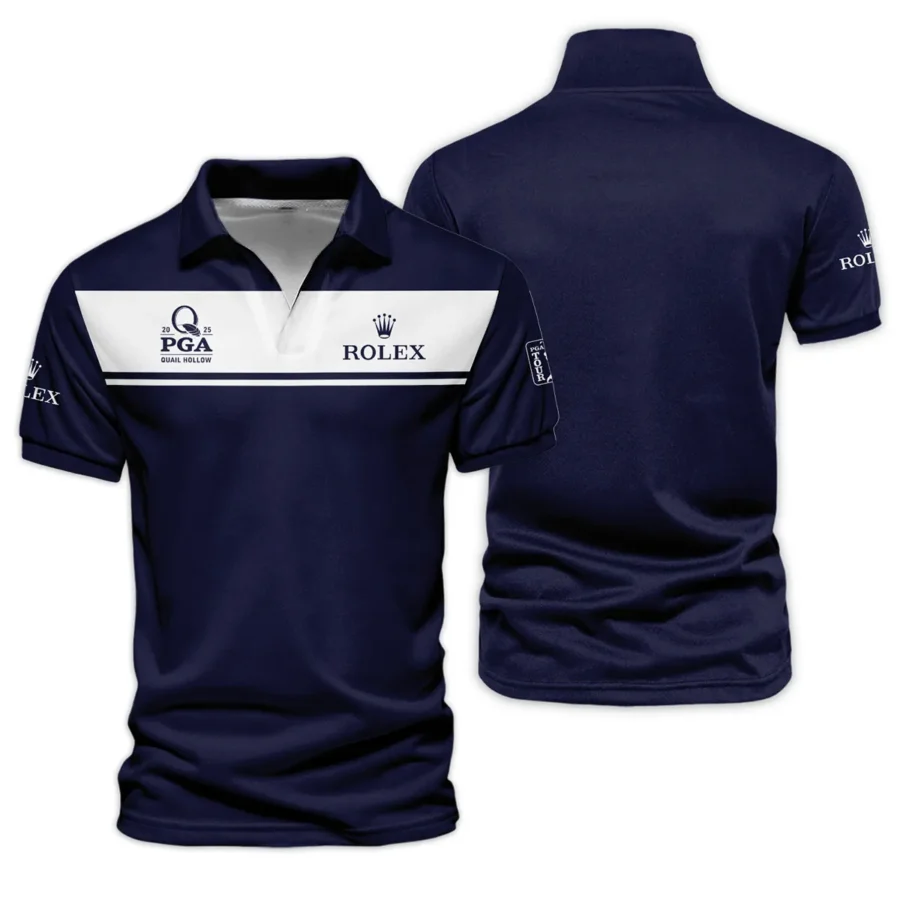 Special Release Rolex 2025 PGA Championship Golf Vneck Polo Shirt All Over Prints HOPGC201124A03ROXVPL
