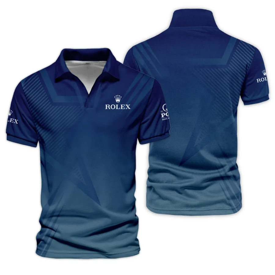 Special Release Rolex 2025 PGA Championship Golf Vneck Polo Shirt All Over Prints HOPGC201124A05ROXVPL