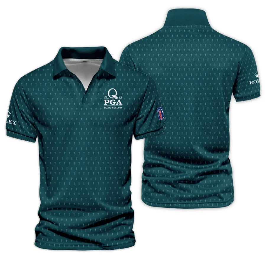 Special Release Rolex 2025 PGA Championship Golf Vneck Polo Shirt All Over Prints HOPGC211124A05ROXVPL