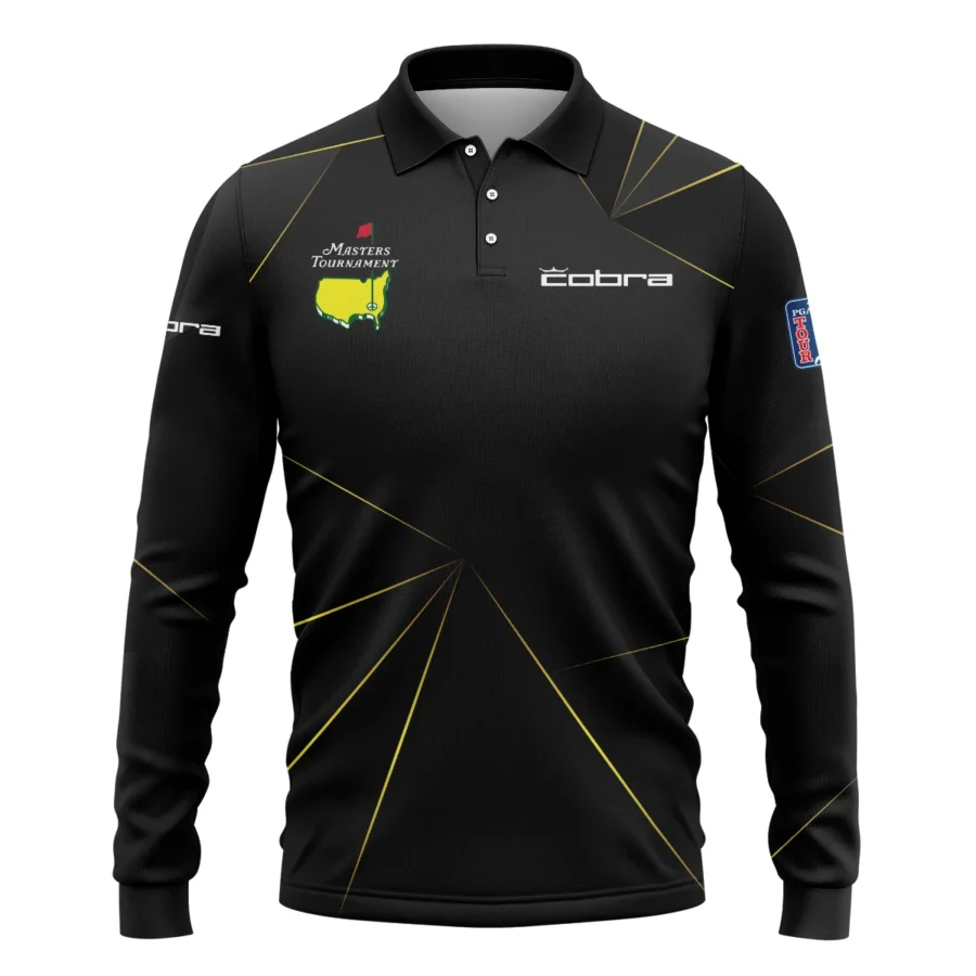 Cobra Golf Masters Tournament Golf Long Polo Shirt All Over Prints Gift For Fans HOMT260225A03CBLPL-Black