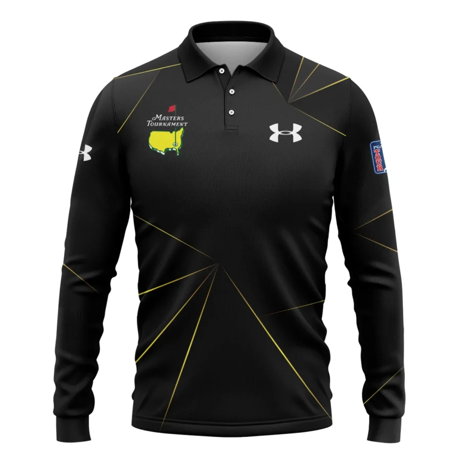 Under Armour Masters Tournament Golf Long Polo Shirt All Over Prints Gift For Fans HOMT260225A03UALPL-Black