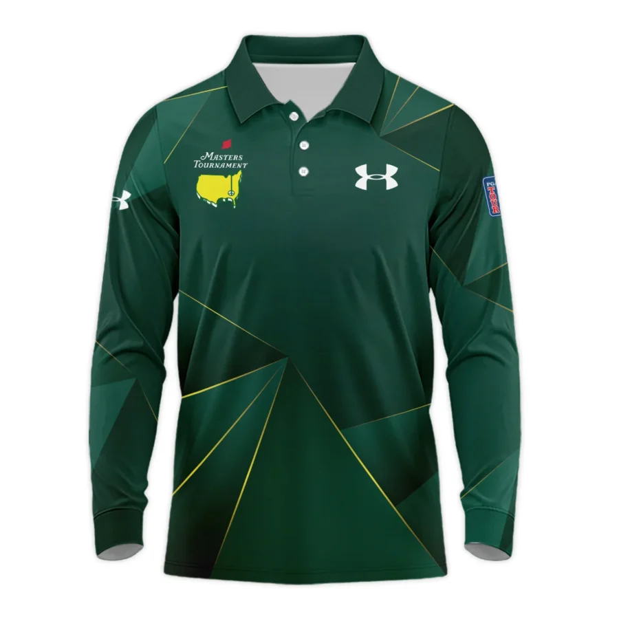 Under Armour Masters Tournament Golf Long Polo Shirt All Over Prints Gift For Fans HOMT260225A03UALPL-Dark Cyan