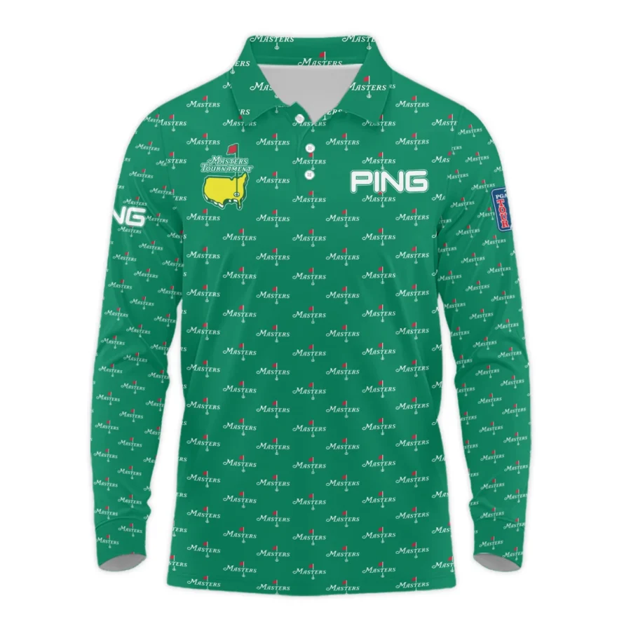 Special Release Ping Masters Tournament Golf Long Polo Shirt All Over Prints HOMT040225A2PILPL