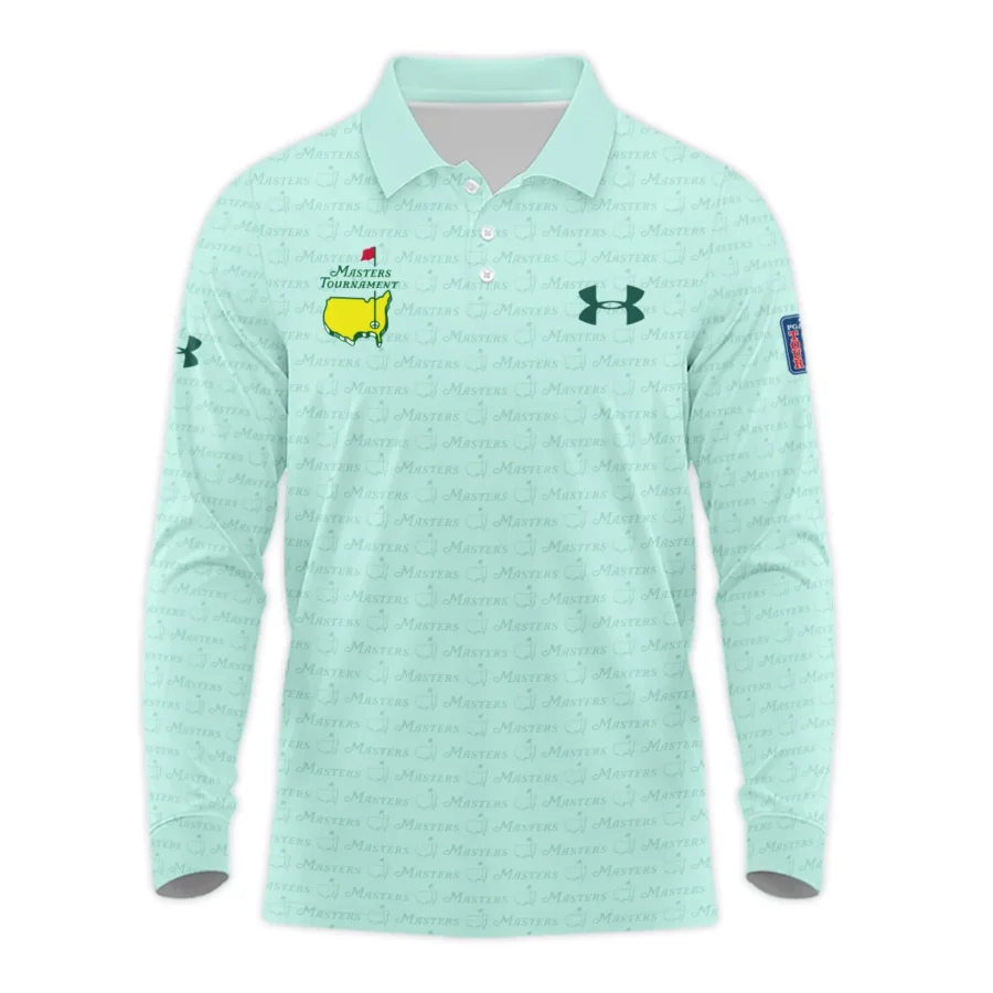 Special Release Under Armour Masters Tournament Golf Long Polo Shirt All Over Prints HOMT080125A05UALPL