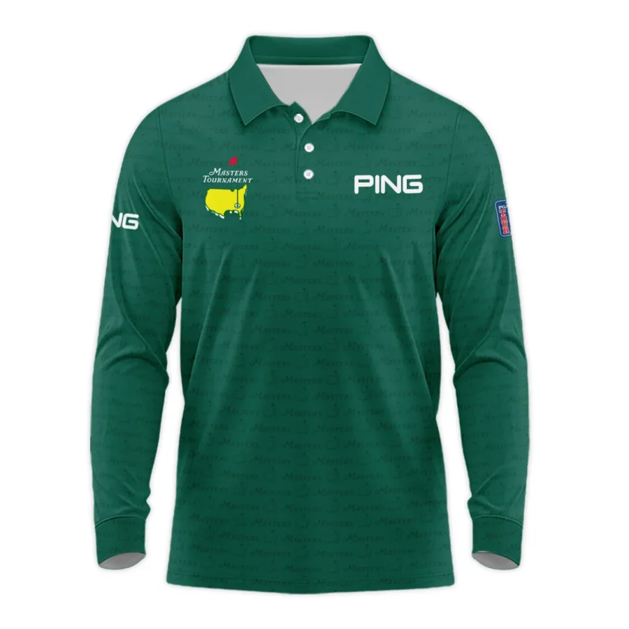 Special Release Ping Masters Tournament Golf Long Polo Shirt All Over Prints HOMT080125A07PILPL