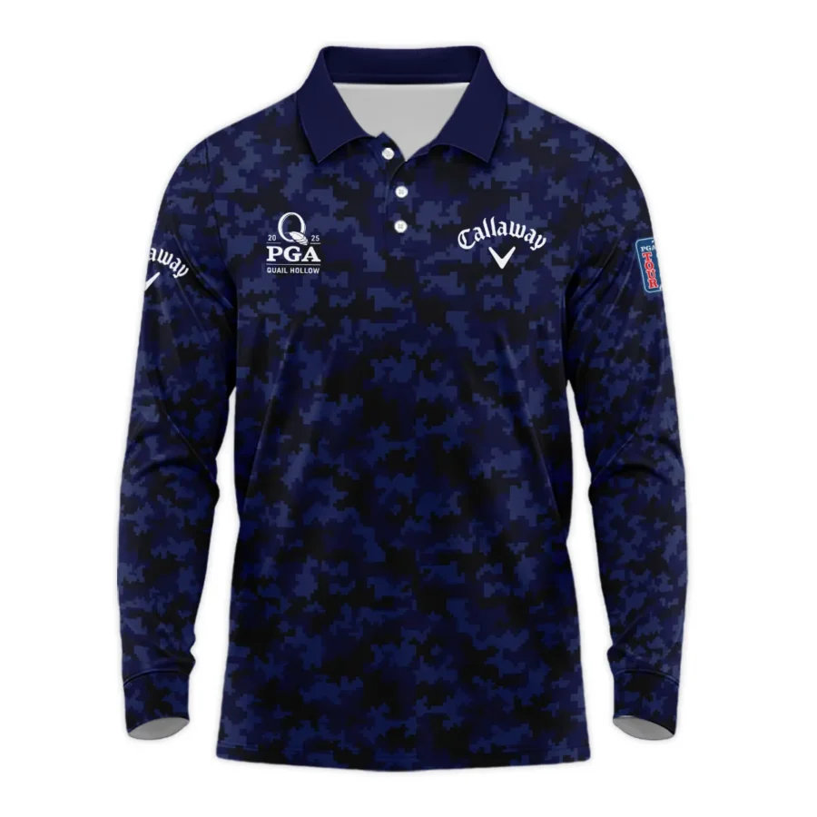 Special Release Callaway 2025 PGA Championship Golf Long Polo Shirt All Over Prints HOPGC201124A07CLWLPL