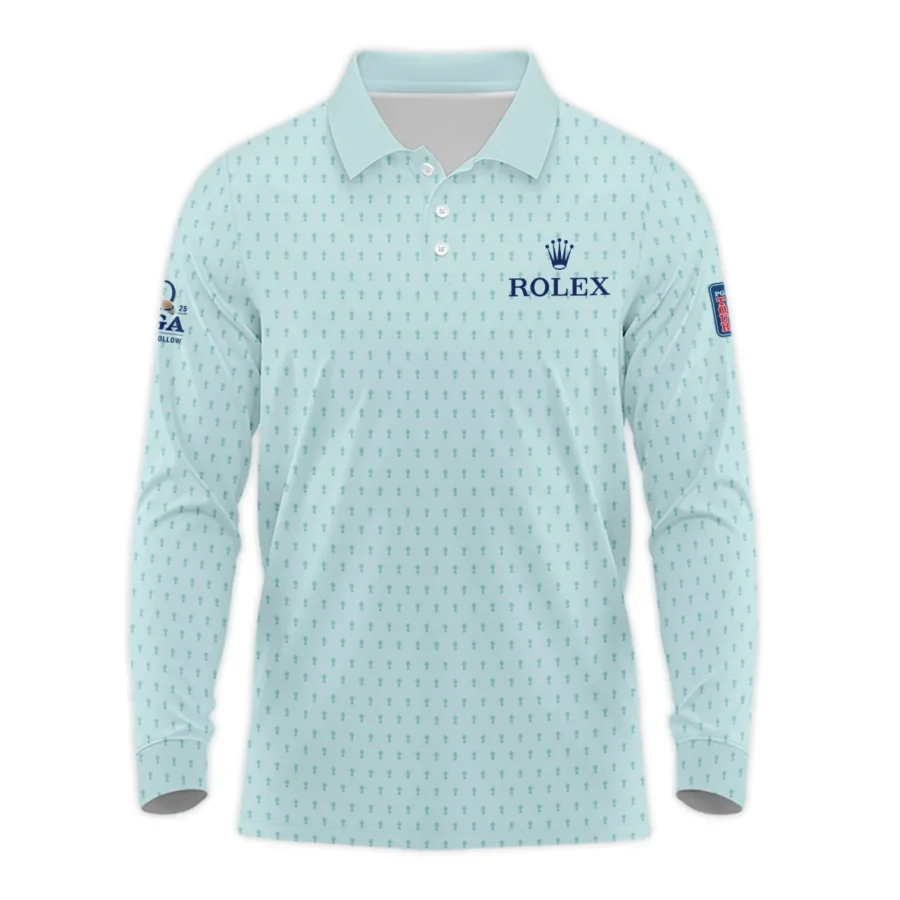 Special Release Rolex 2025 PGA Championship Golf Long Polo Shirt All Over Prints HOPGC211124A04ROXLPL