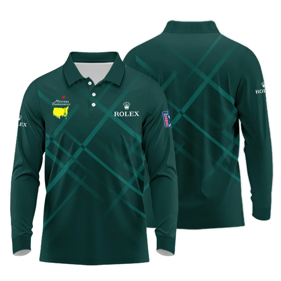 Special Release Rolex Masters Tournament Golf Long Polo Shirt All Over Prints HOMT020725T1ROXLPL