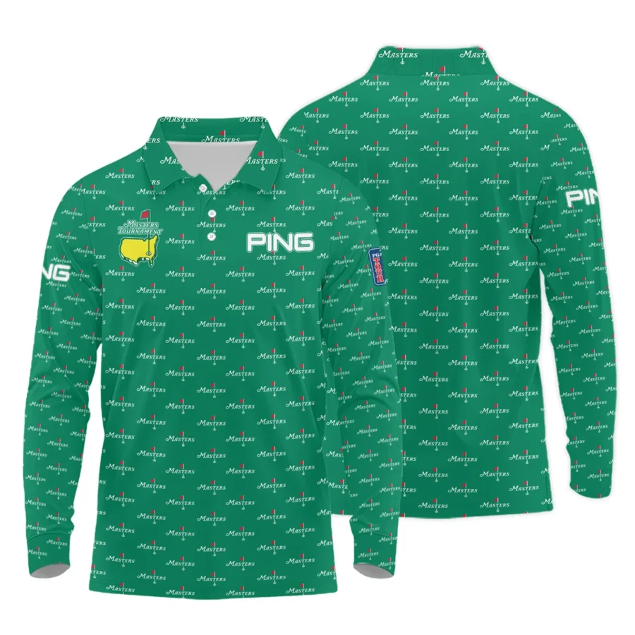 Special Release Ping Masters Tournament Golf Long Polo Shirt All Over Prints HOMT040225A2PILPL