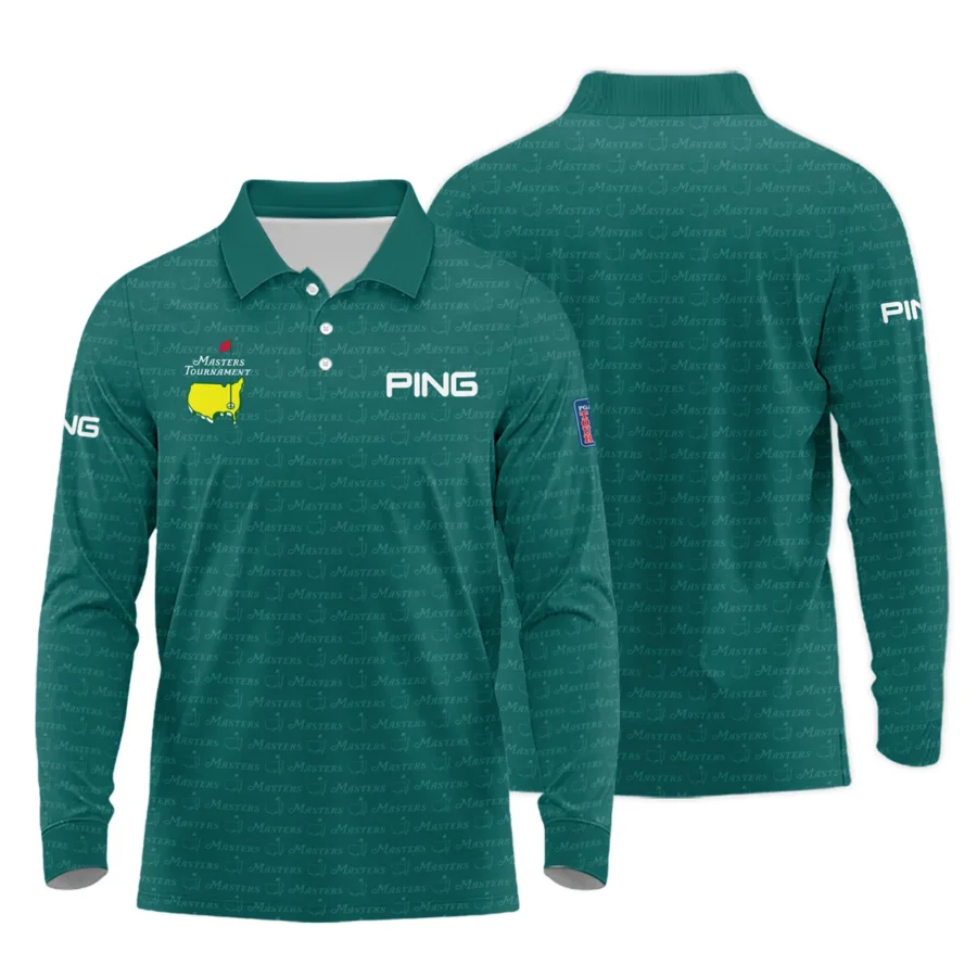 Special Release Ping Masters Tournament Golf Long Polo Shirt All Over Prints HOMT080125A04PILPL