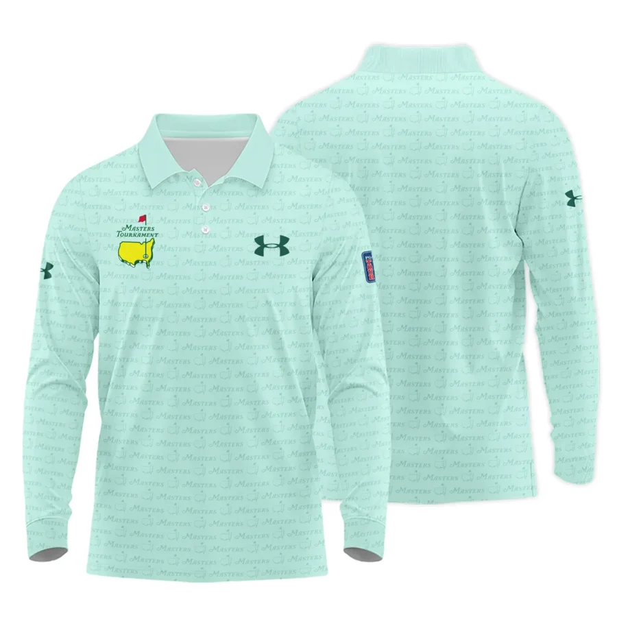 Special Release Under Armour Masters Tournament Golf Long Polo Shirt All Over Prints HOMT080125A05UALPL