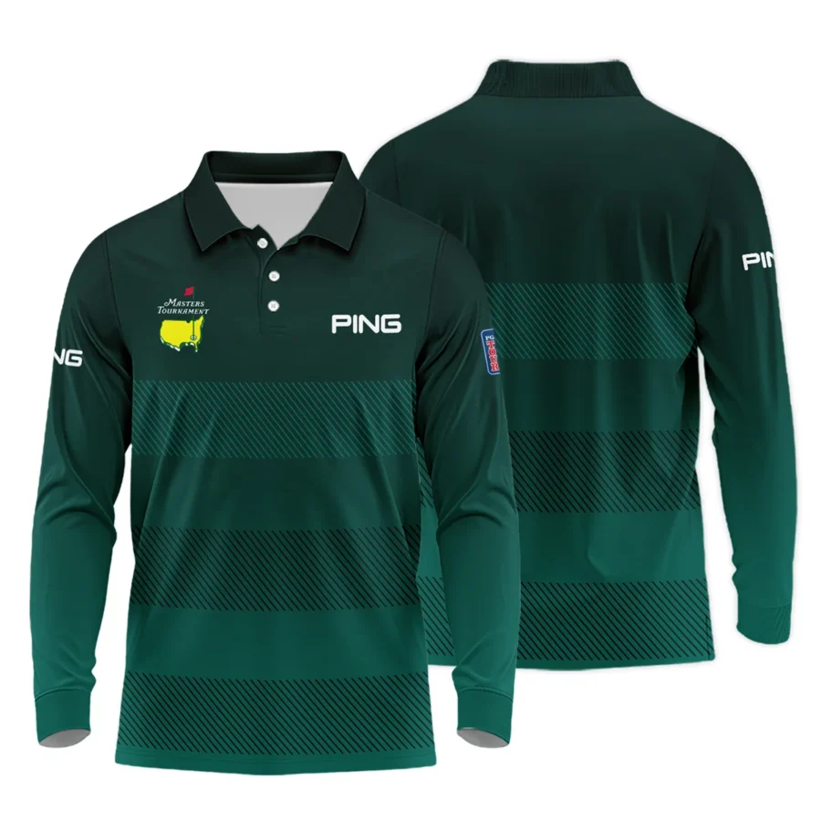 Special Release Ping Masters Tournament Golf Long Polo Shirt All Over Prints HOMT110324A02PILPL