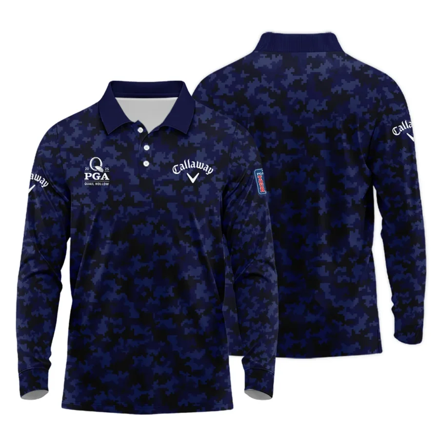 Special Release Callaway 2025 PGA Championship Golf Long Polo Shirt All Over Prints HOPGC201124A07CLWLPL