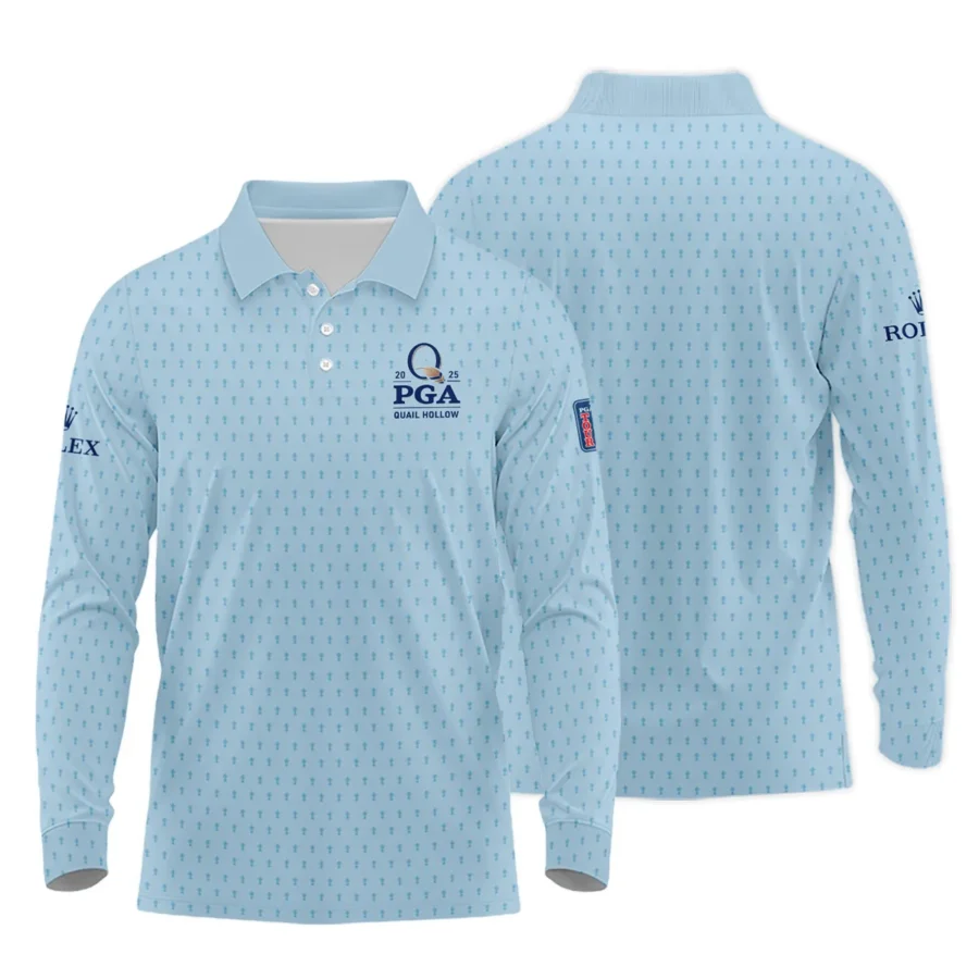 Special Release Rolex 2025 PGA Championship Golf Long Polo Shirt All Over Prints HOPGC211124A06ROXLPL