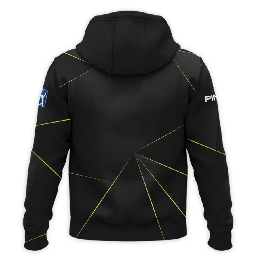 Ping Masters Tournament Exclusive Logo Zipper Hoodie Shirt All Over Prints Gift For Fans HOMT260225A03PIZHD-Black