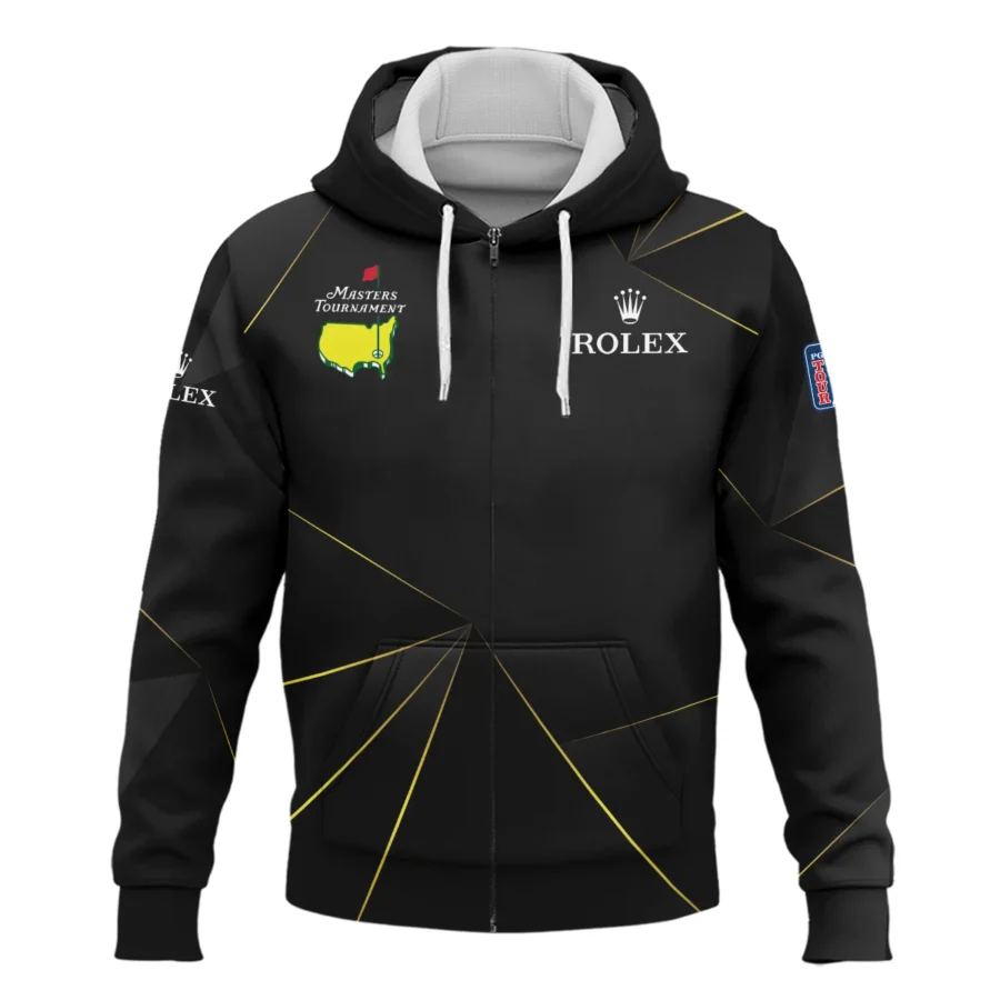 Rolex Masters Tournament Exclusive Logo Zipper Hoodie Shirt All Over Prints Gift For Fans HOMT260225A03ROXZHD-Black