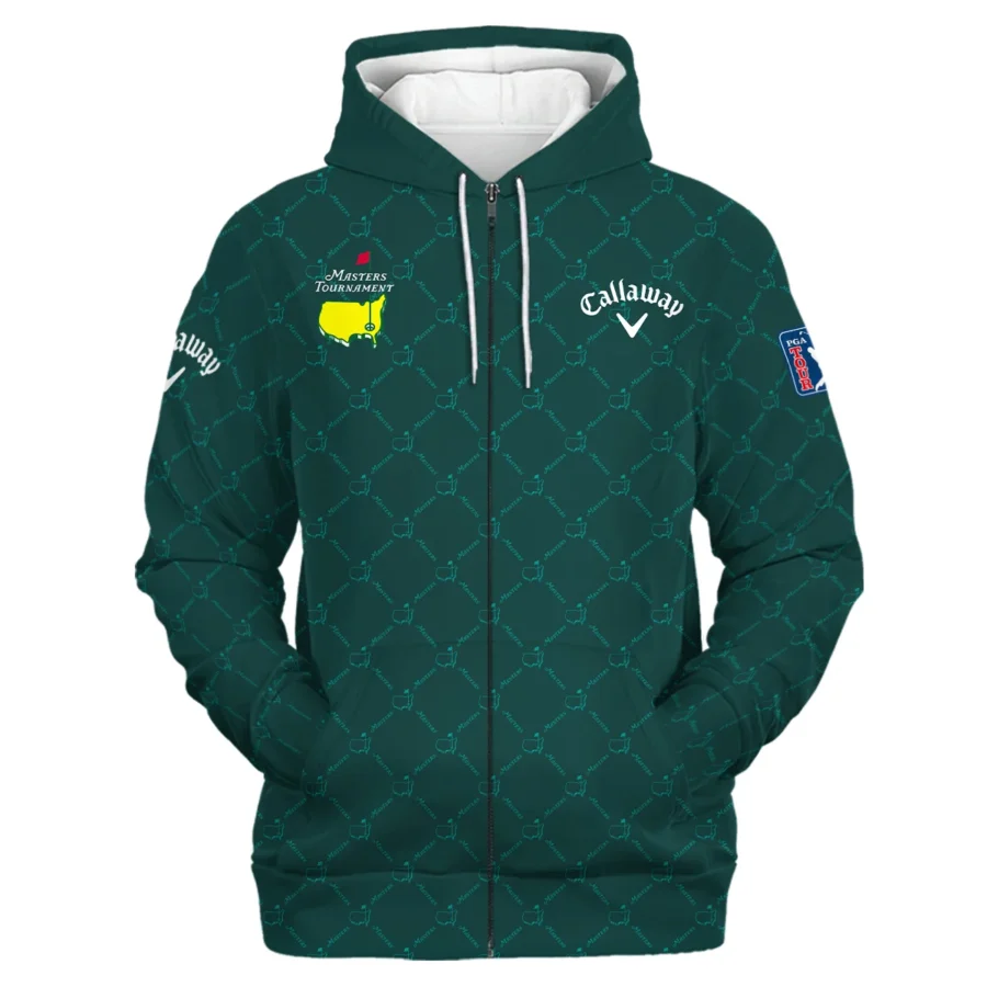 Special Release Callaway Masters Tournament Golf Zipper Hoodie Shirt All Over Prints HOMT020725T2CLWZHD