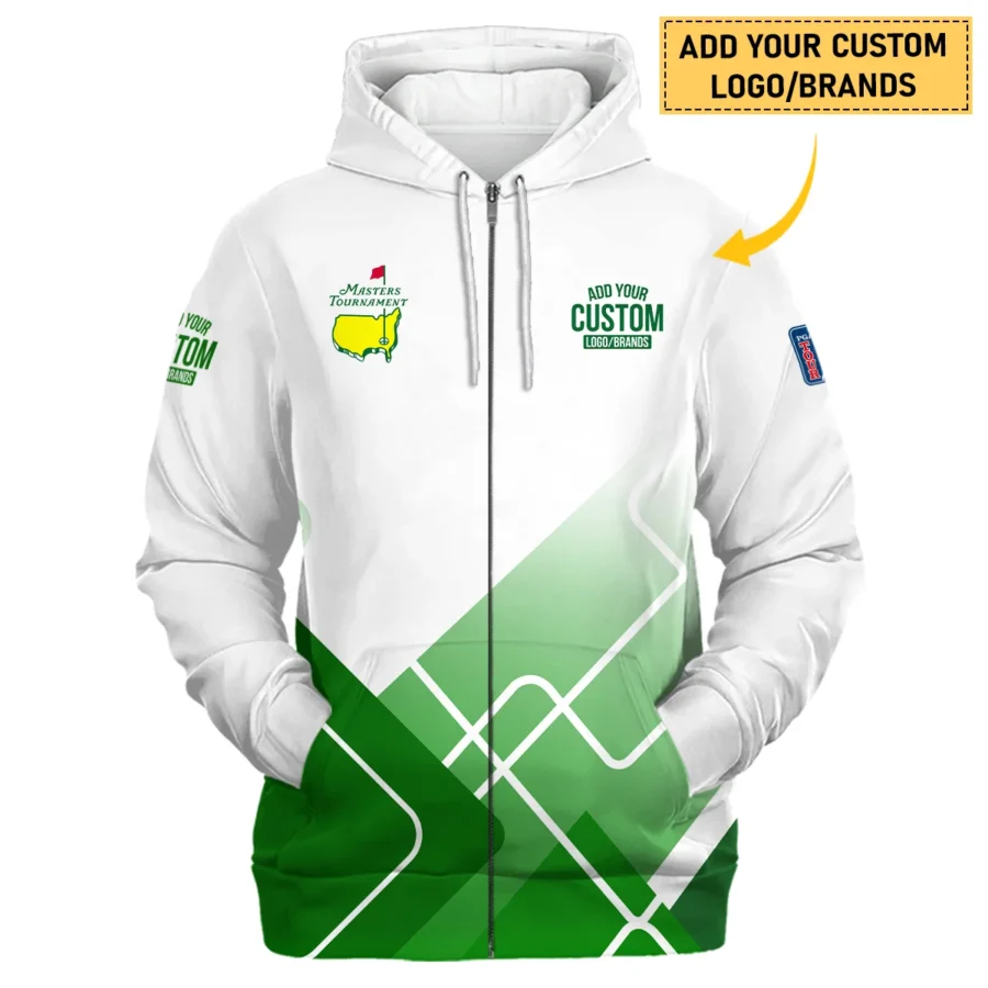 Personalized Logo,Brands Masters Tournament Golf Zipper Hoodie Shirt All Over Prints HOMT021224A02ZHD
