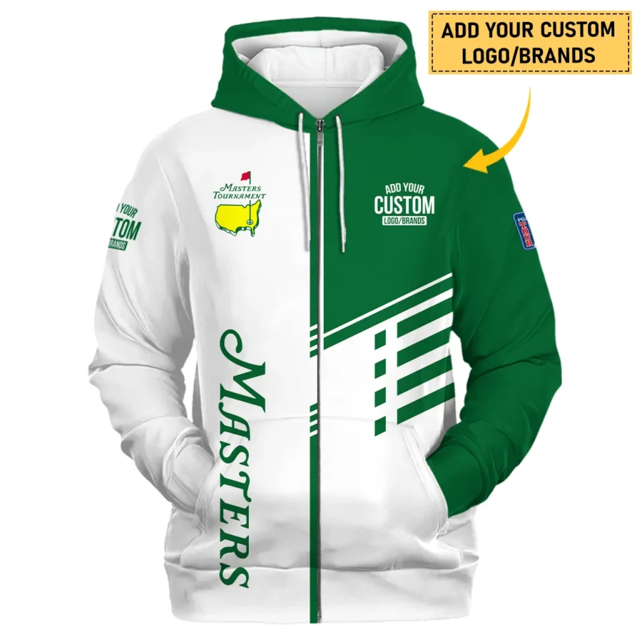 Personalized Logo,Brands Masters Tournament Golf Zipper Hoodie Shirt All Over Prints HOMT021224A03ZHD