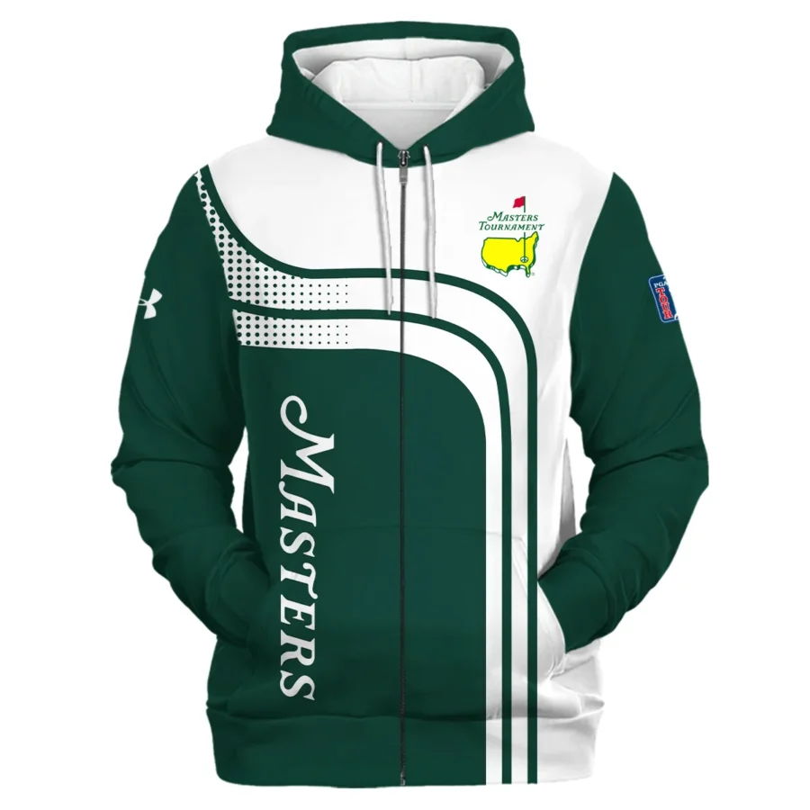 Special Release Under Armour Masters Tournament Golf Zipper Hoodie Shirt All Over Prints HOMT030125A02UAZHD