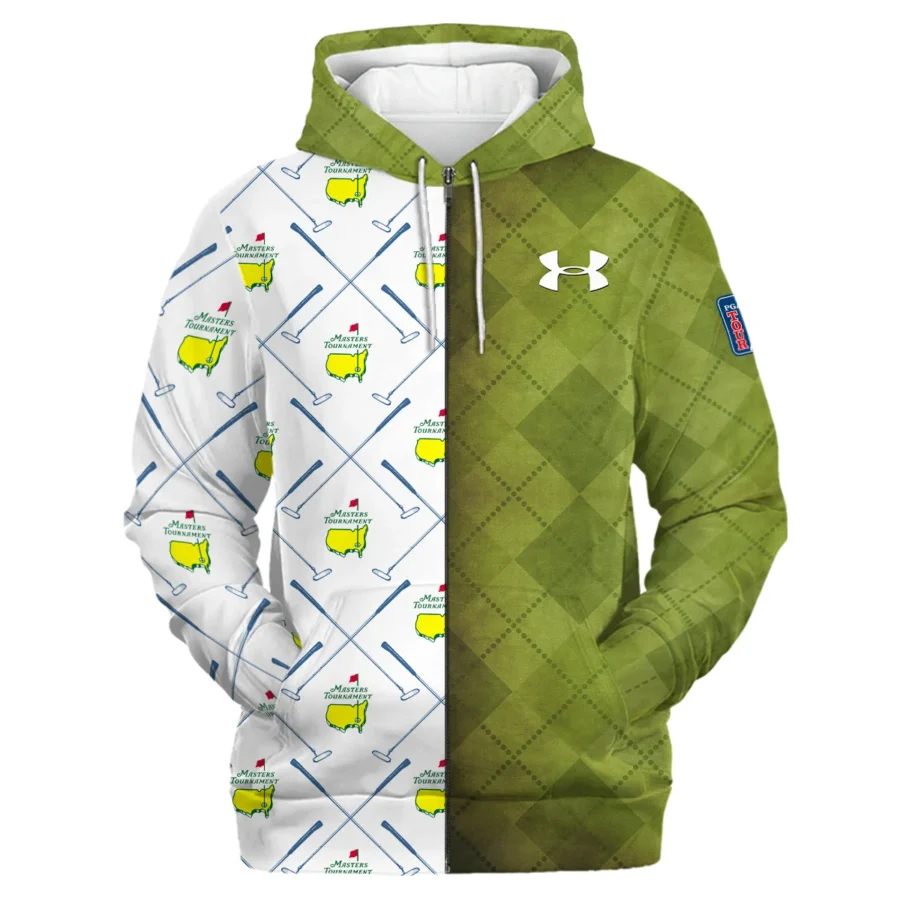 Special Release Under Armour Masters Tournament Golf Zipper Hoodie Shirt All Over Prints HOMT030225A01UAZHD