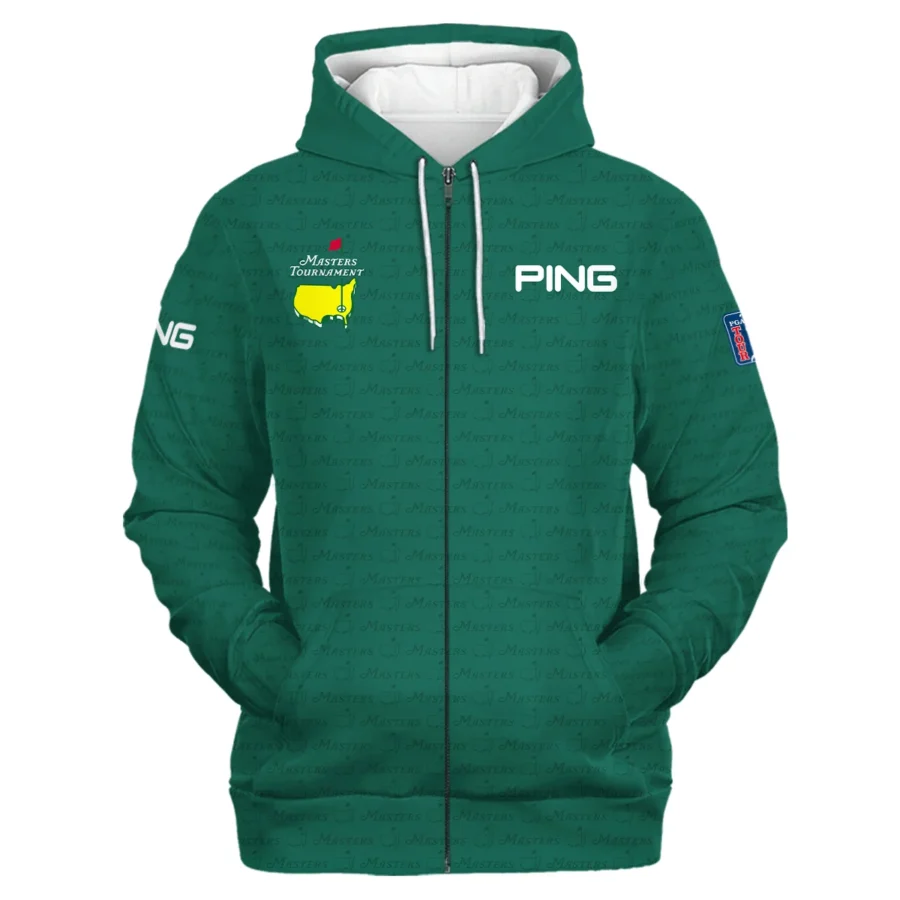 Special Release Ping Masters Tournament Golf Zipper Hoodie Shirt All Over Prints HOMT080125A07PIZHD