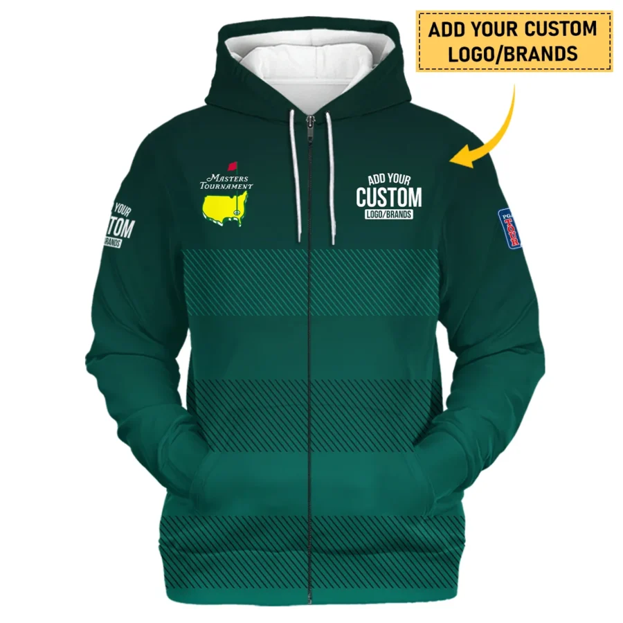 Personalized Logo,Brands Masters Tournament Golf Zipper Hoodie Shirt All Over Prints HOMT110324A02ZHD