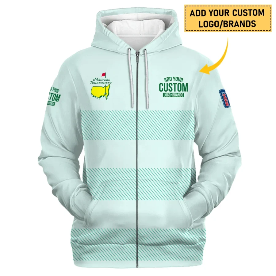 Personalized Logo,Brands Masters Tournament Golf Zipper Hoodie Shirt All Over Prints HOMT210125A02ZHD