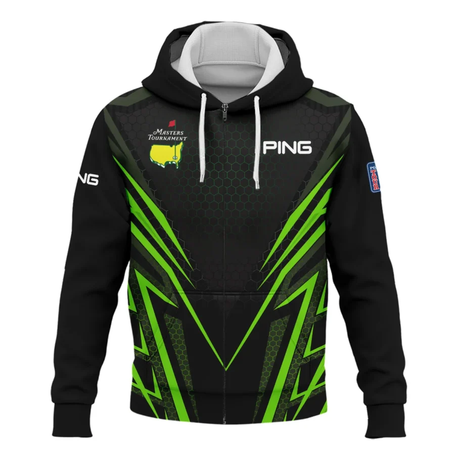 PING Masters Tournament Exclusive Logo Zipper Hoodie Shirt All Over Prints Gift For Fans HOMT250225A02PIZHD