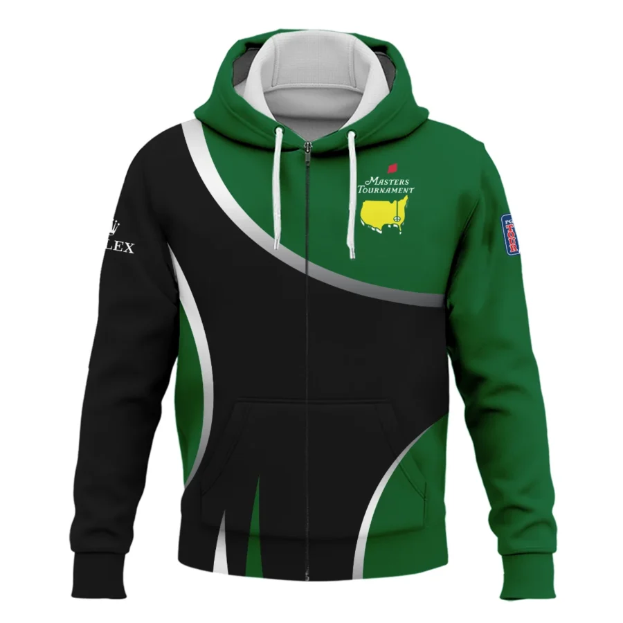 Rolex Masters Tournament Exclusive Logo Zipper Hoodie Shirt All Over Prints Gift For Fans HOMT270225A02ROXZHD