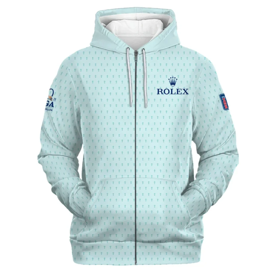 Special Release Rolex 2025 PGA Championship Golf Zipper Hoodie Shirt All Over Prints HOPGC211124A04ROXZHD