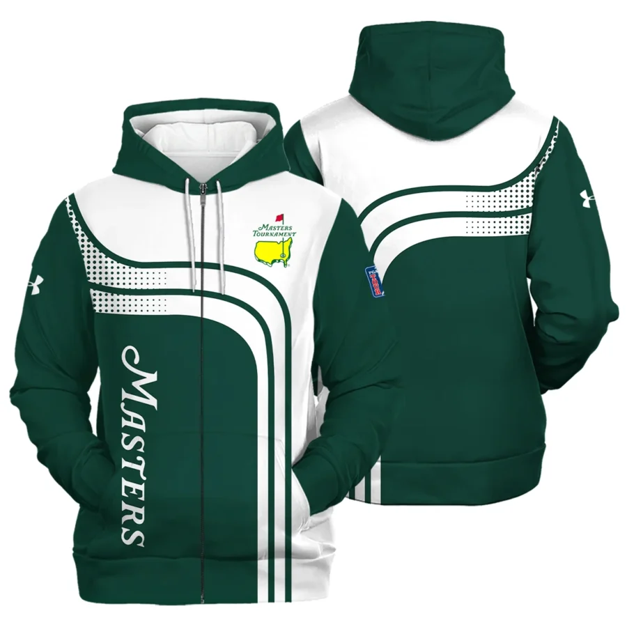 Special Release Under Armour Masters Tournament Golf Zipper Hoodie Shirt All Over Prints HOMT030125A02UAZHD