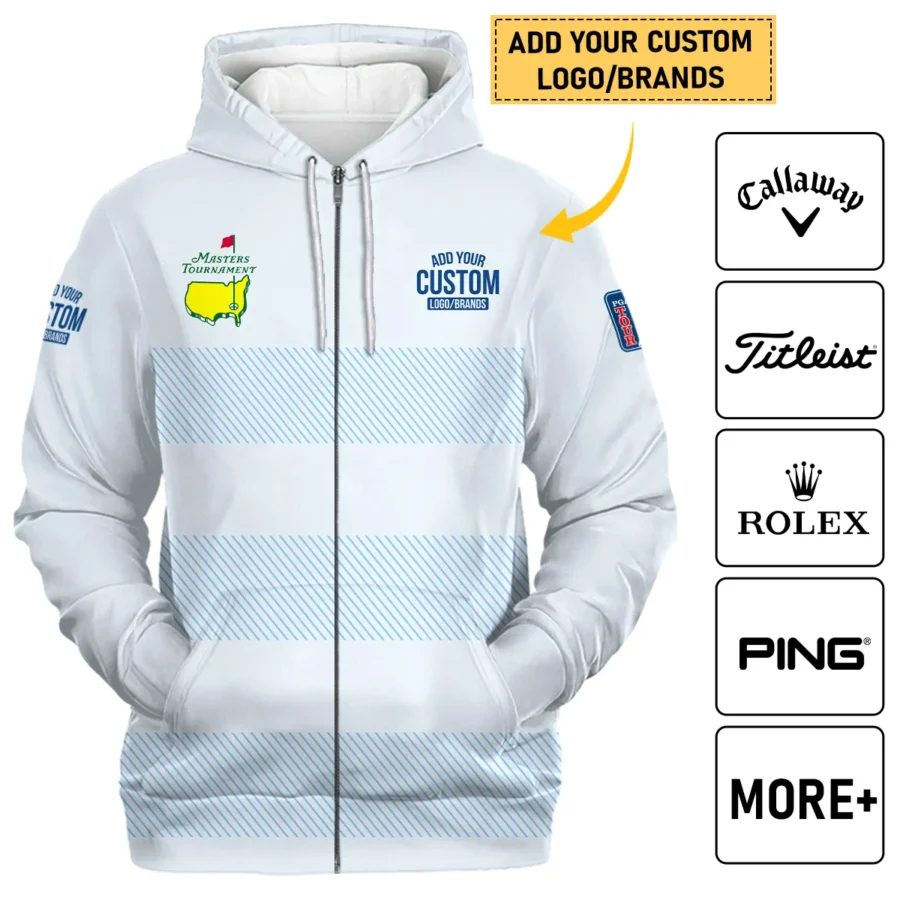 Personalized Logo,Brands Masters Tournament Golf Zipper Hoodie Shirt All Over Prints HOMT210125A03ZHD