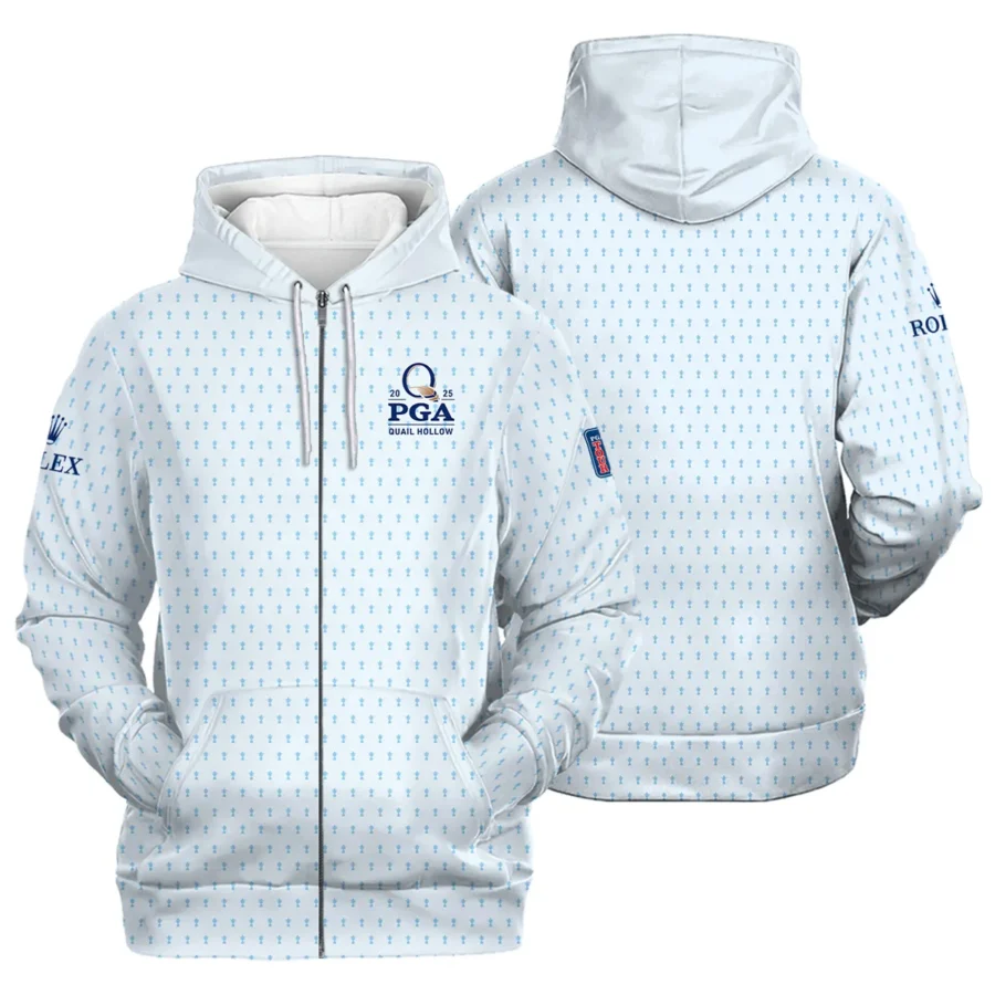Special Release Rolex 2025 PGA Championship Golf Zipper Hoodie Shirt All Over Prints HOPGC211124A03ROXZHD