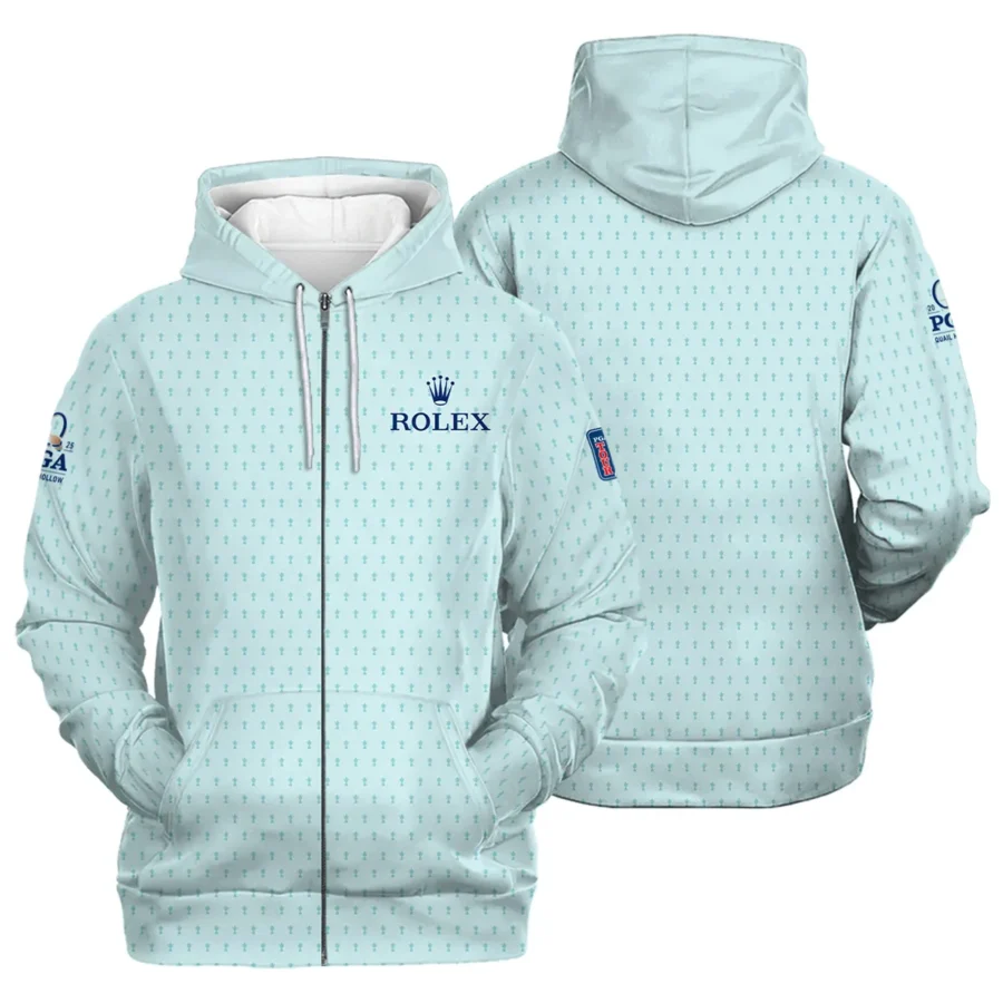 Special Release Rolex 2025 PGA Championship Golf Zipper Hoodie Shirt All Over Prints HOPGC211124A04ROXZHD