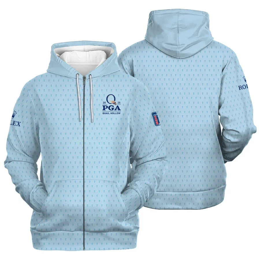 Special Release Rolex 2025 PGA Championship Golf Zipper Hoodie Shirt All Over Prints HOPGC211124A06ROXZHD