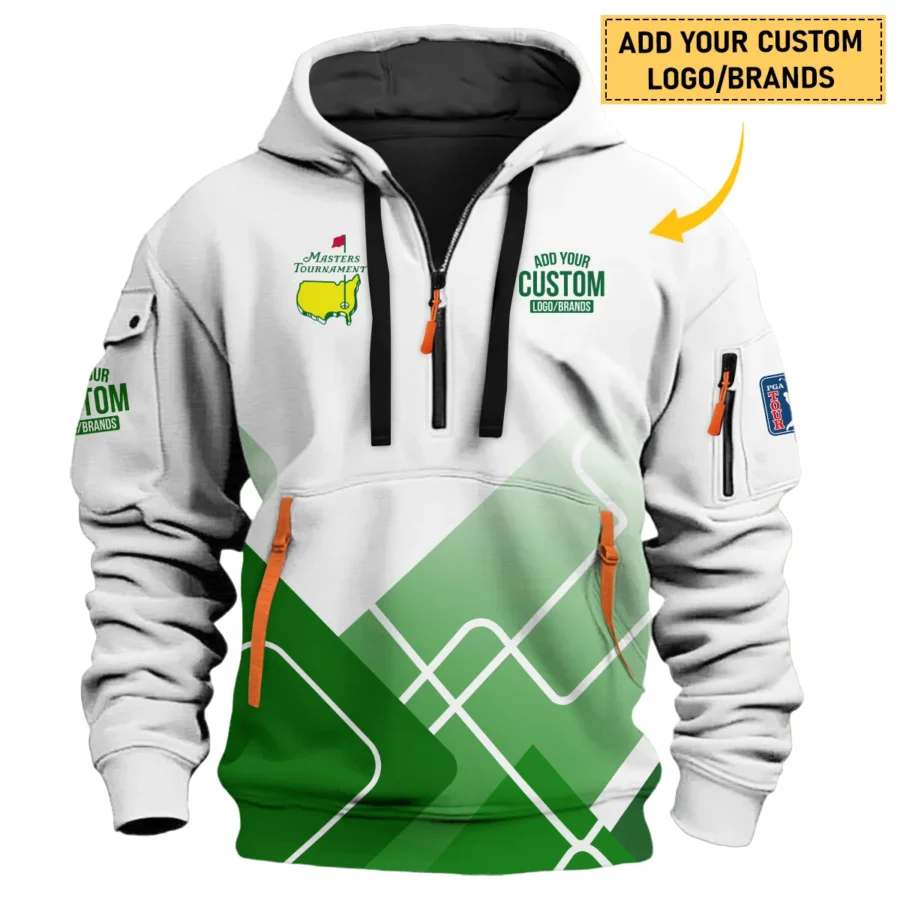 Personalized Logo,Brands Masters Tournament Golf Hoodie Half Zip All Over Prints HOMT021224A02HDF