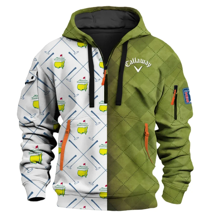 Special Release Callaway Masters Tournament Golf Hoodie Half Zip All Over Prints HOMT030225A01CLWHDF