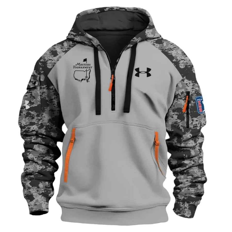 Special Release Under Armour Masters Tournament Golf Hoodie Half Zip All Over Prints HOMT04112404UAHDF