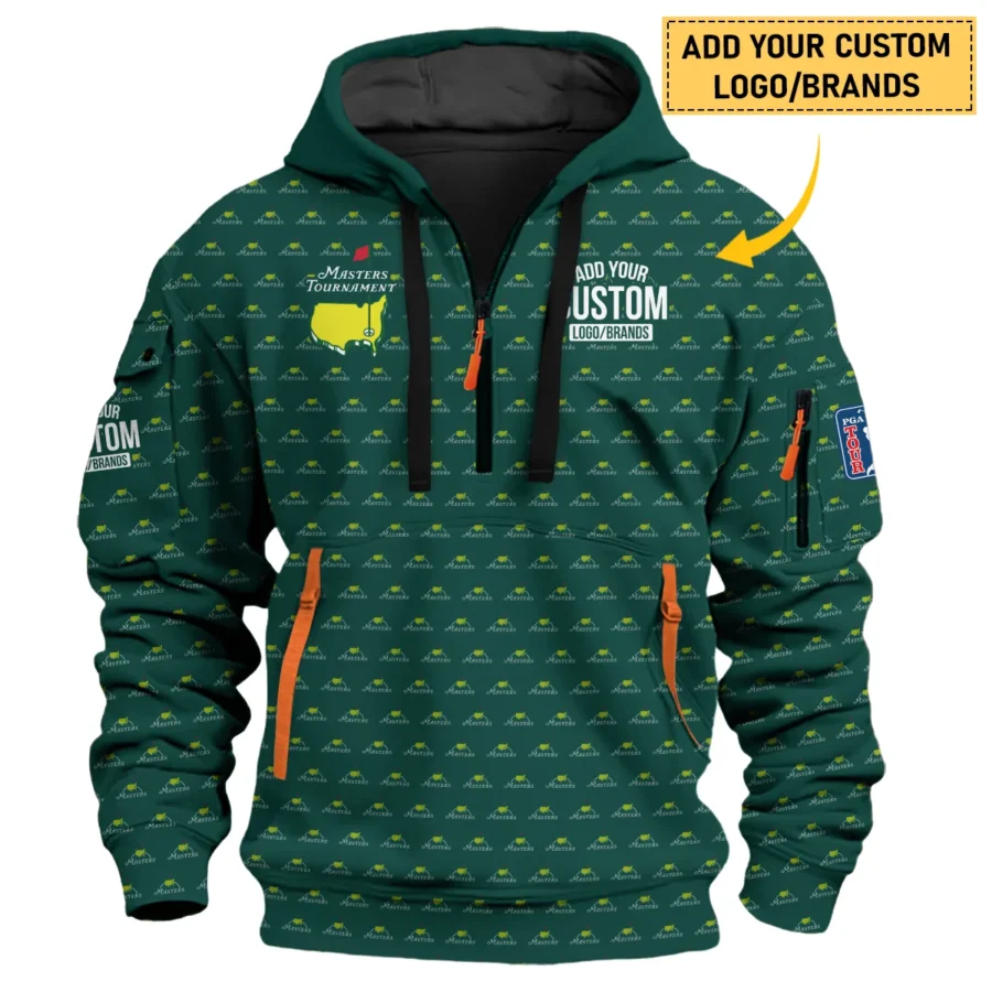 Personalized Logo,Brands Masters Tournament Golf Hoodie Half Zip All Over Prints HOMT070225A01HDF
