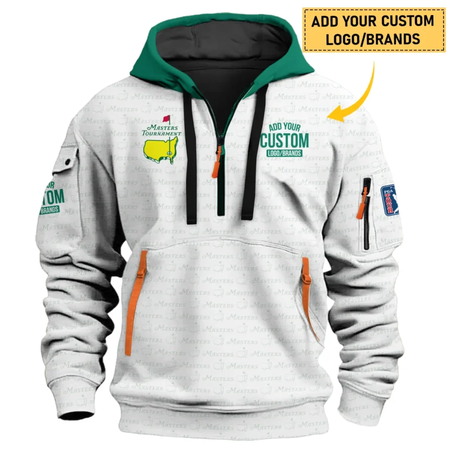 Personalized Logo,Brands Masters Tournament Golf Hoodie Half Zip All Over Prints HOMT080125A03HDF