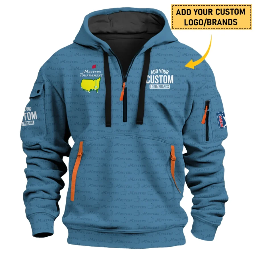 Personalized Logo,Brands Masters Tournament Golf Hoodie Half Zip All Over Prints HOMT080125A06HDF