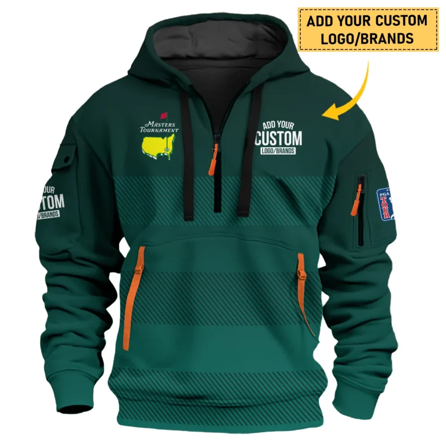Personalized Logo,Brands Masters Tournament Golf Hoodie Half Zip All Over Prints HOMT110324A02HDF